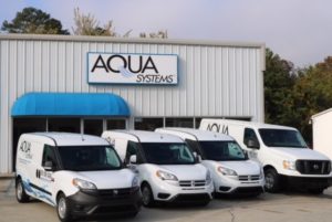 Aqua Systems Vans and Building
